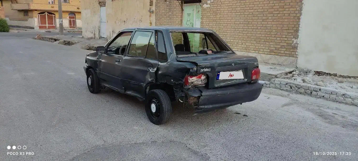 پرایدتصادفی مدل 82 روشن حرکت شاسی پلمپ|خودرو سواری و وانت|دزفول, |دیوار