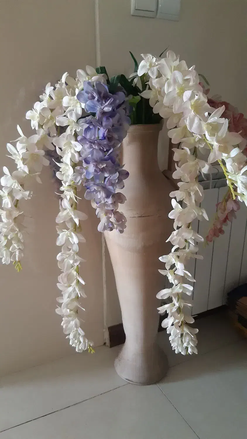 گل وگلدون سفالی|گل مصنوعی|تهران, گلستان (شهرک راه آهن)|دیوار