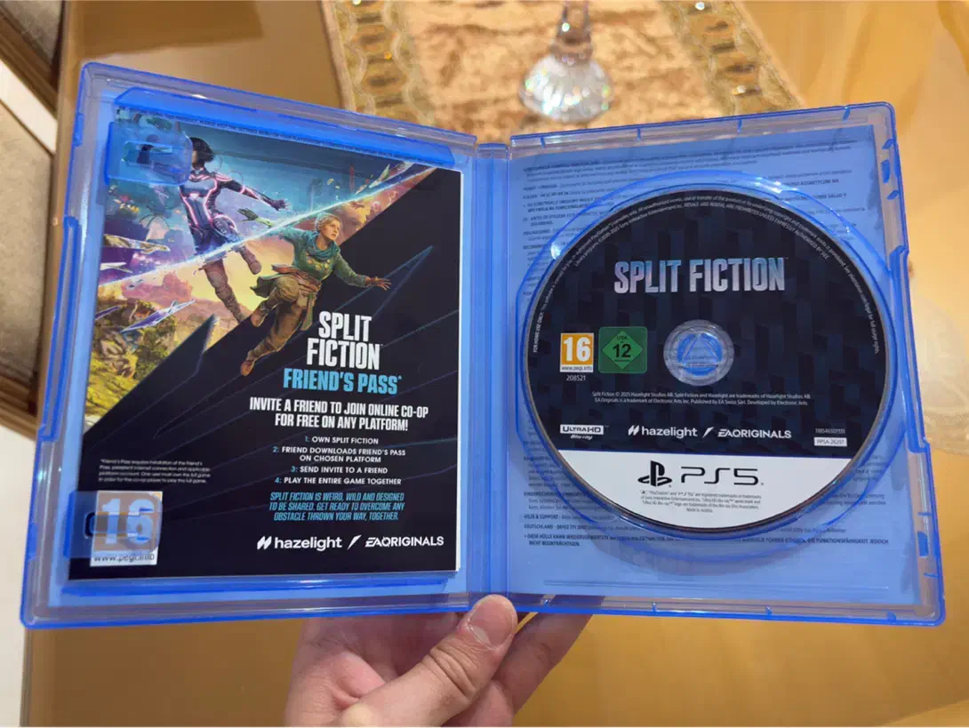 بازی split fiction ps5 اکبند|کنسول، بازی ویدئویی و آنلاین|تهران, اوقاف|دیوار