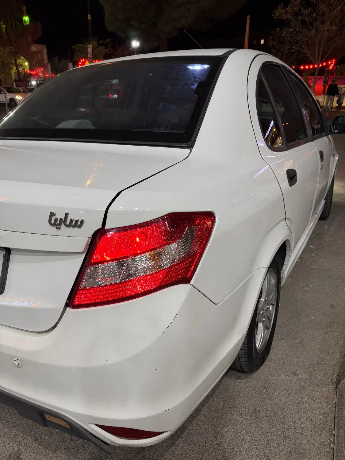 ساینا۹۵سفید شاسی پلمپ|خودرو سواری و وانت|سمنان, |دیوار