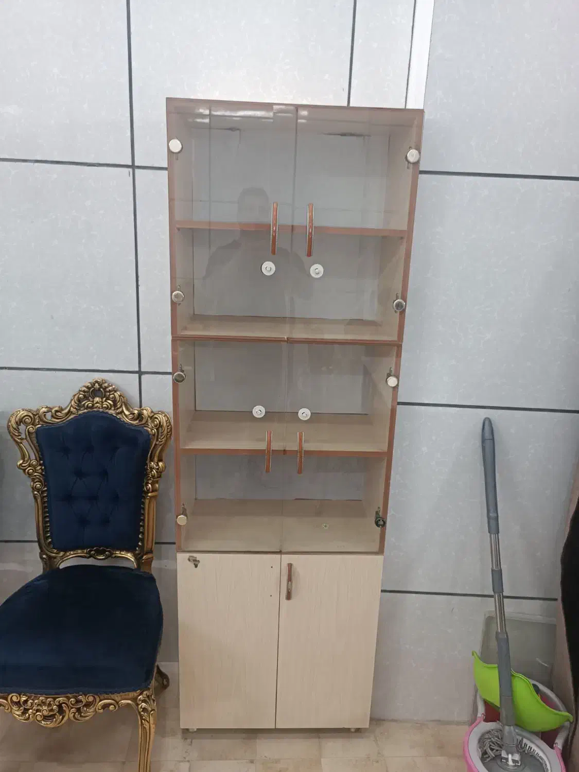 کتابخانه|کتابخانه، شلف، قفسه‌های دیواری|بوشهر, |دیوار