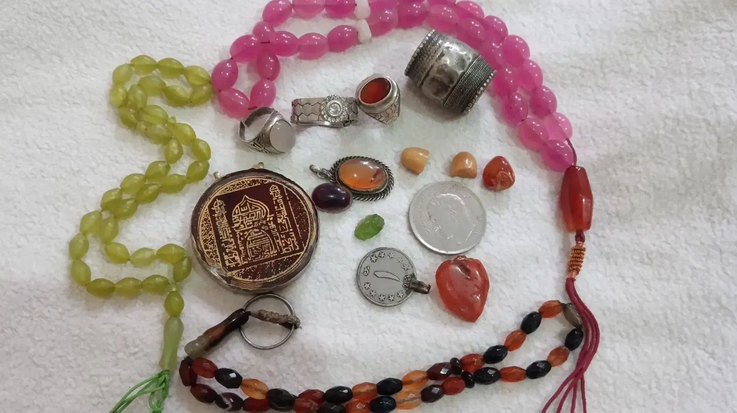 سنگ قدیمی و نقره|جواهرات|زابل, |دیوار