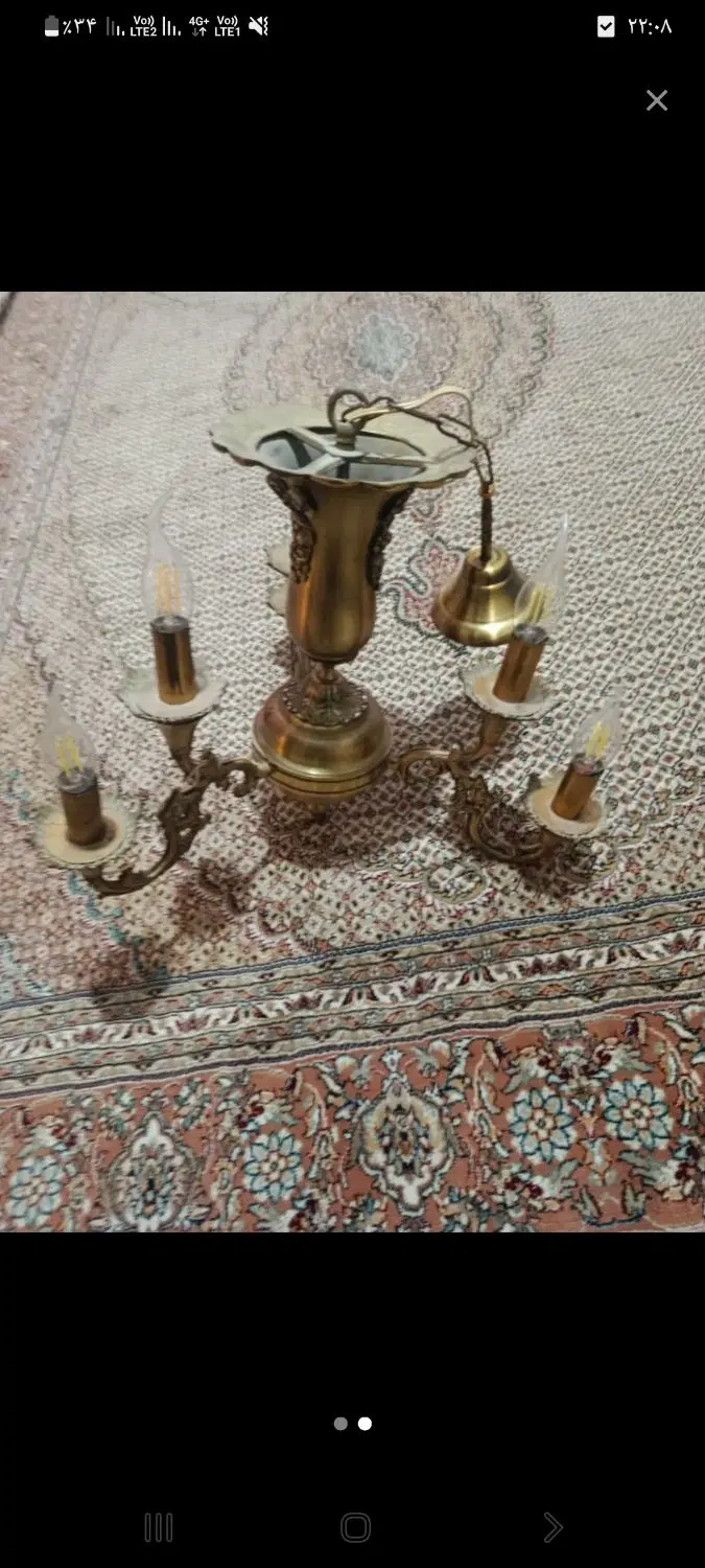 خریدار و فروشنده اینه شمعدان وسایل برنجی سالم خراب|آینه|تهران, تهرانسر مرکزی|دیوار