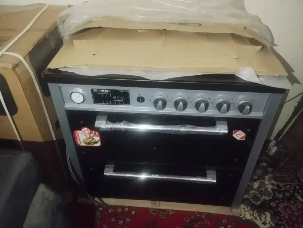 گاز صحفه ای ۵شعله طرح فر|اجاق گاز و لوازم برقی پخت‌وپز|ایذه, |دیوار