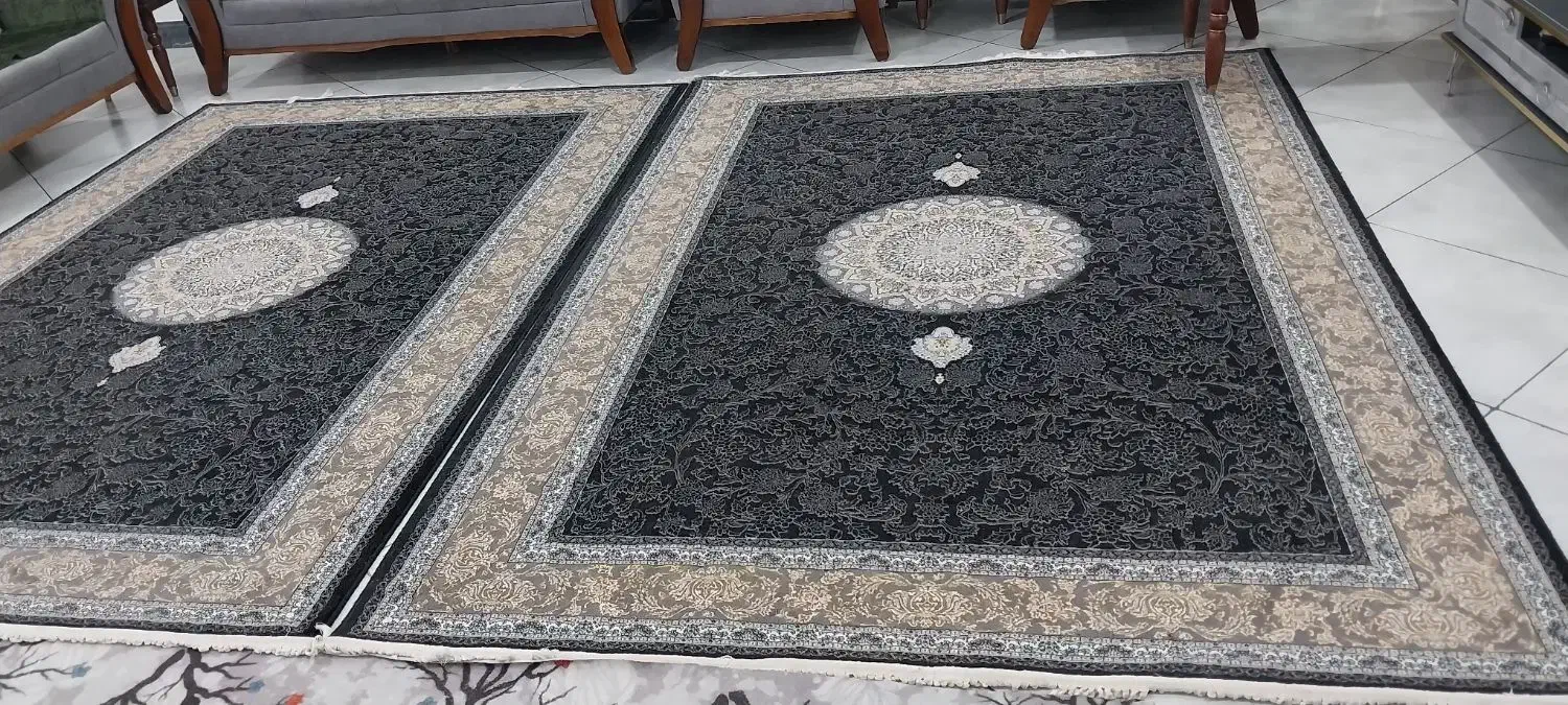 دوعدد فرش ۶ متری|فرش|قیدار, |دیوار