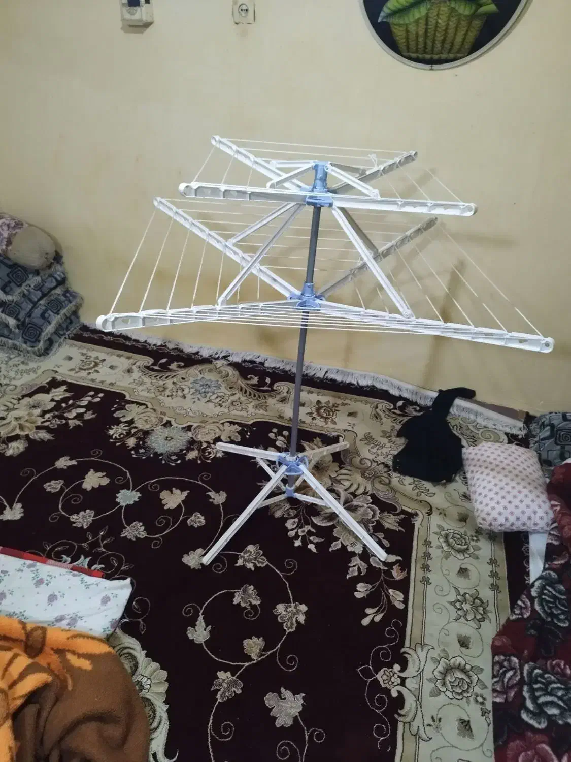 بند رخت نخی سایز بزرگ نو|بندرخت و رختآویز|کرمانشاه, |دیوار