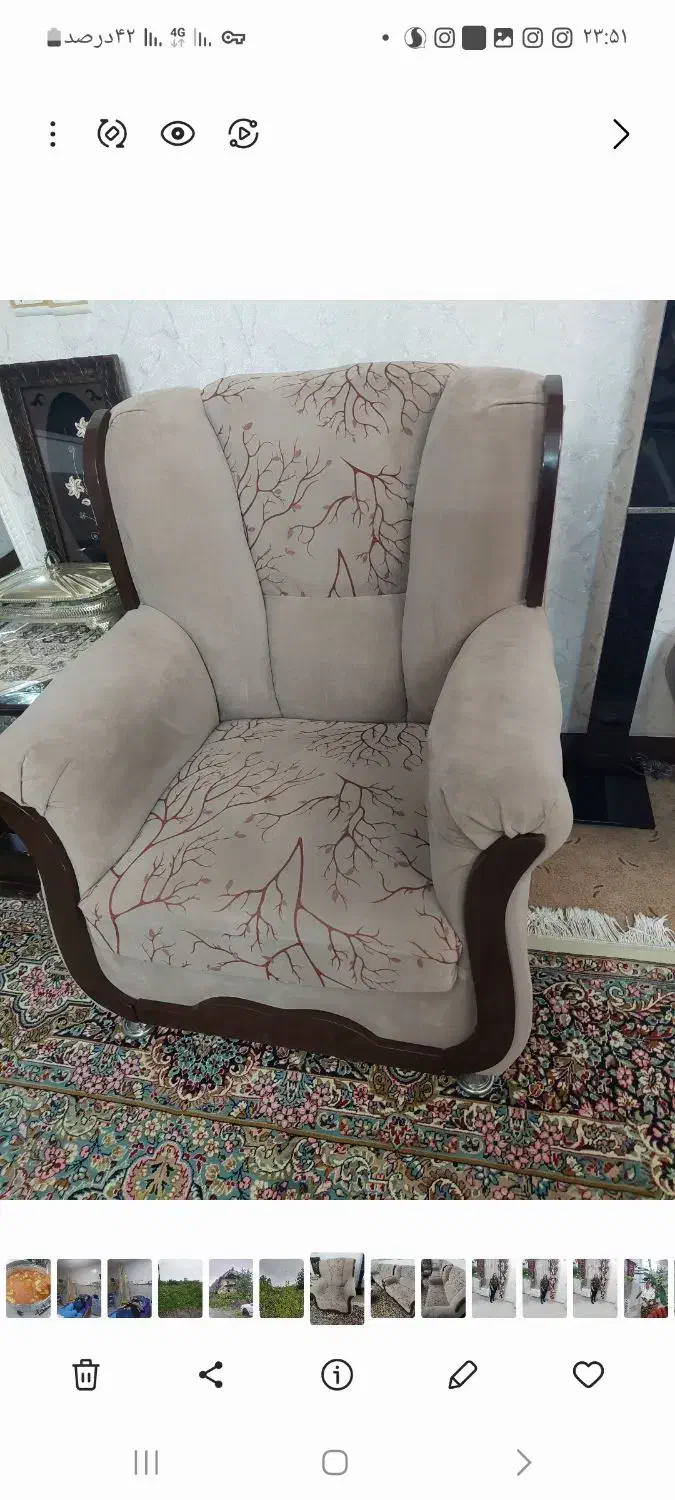 مبل کار کرده|مبلمان خانگی و میز عسلی|کرمان, |دیوار