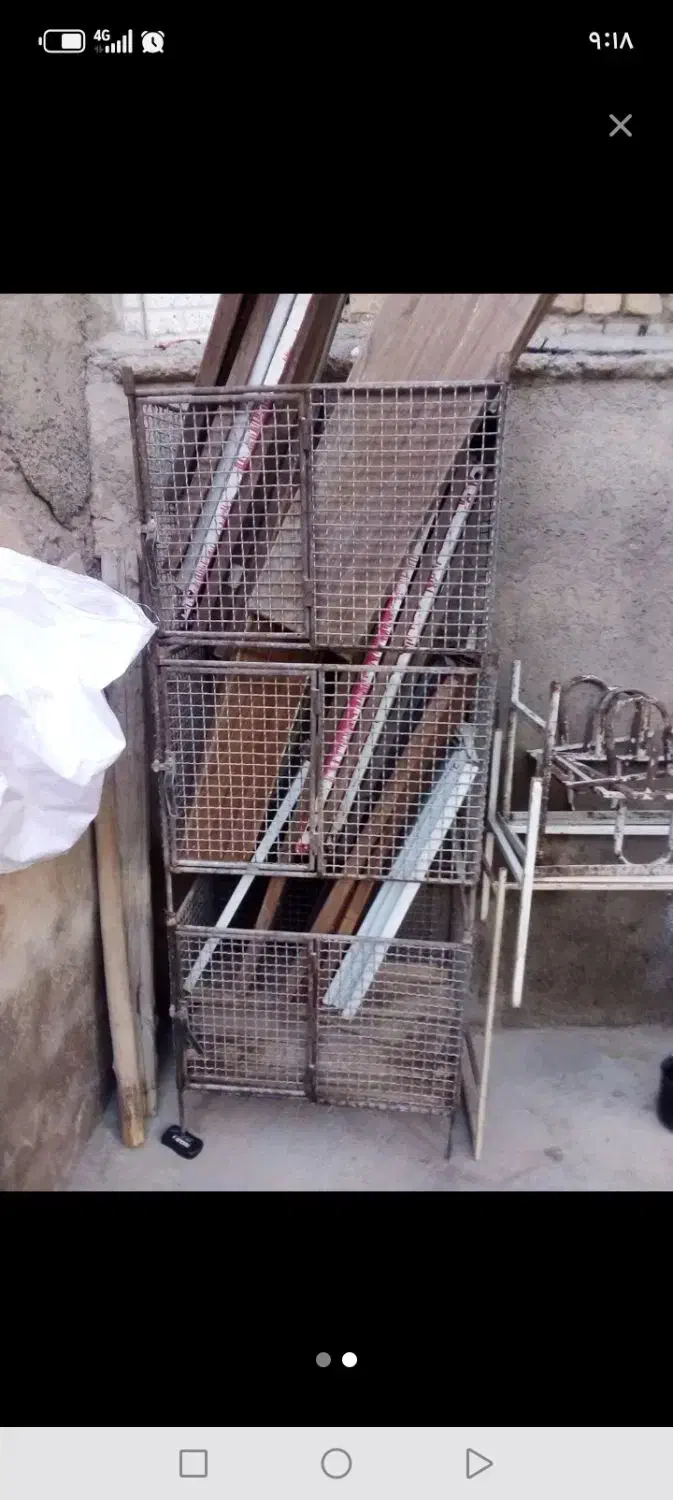 قفس طبقاتی محکم|لوازم جانبی حیوانات|نیشابور, گنبد سبز|دیوار