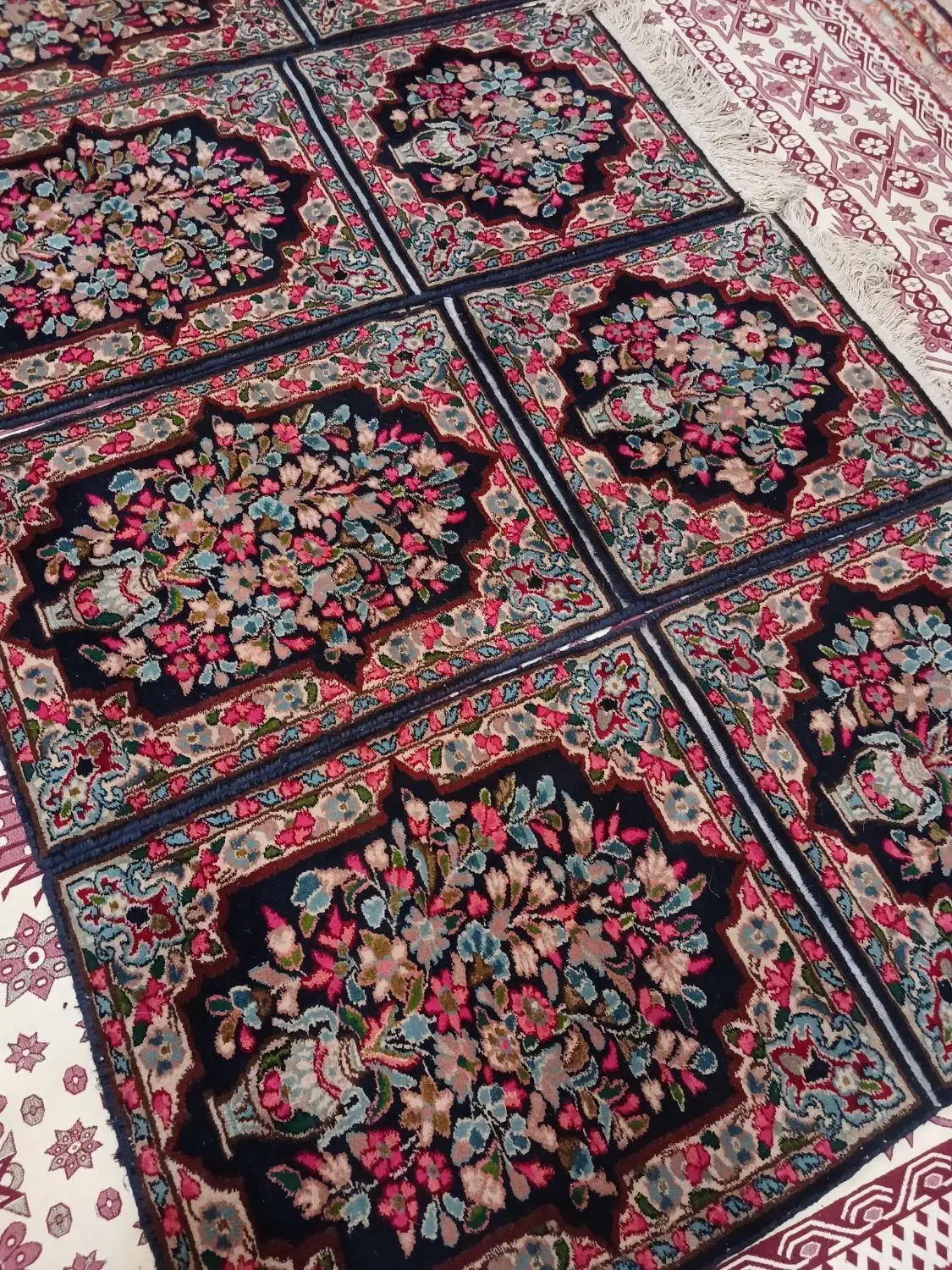 یک دست قالی مبل دستباف|فرش|کرمان, |دیوار