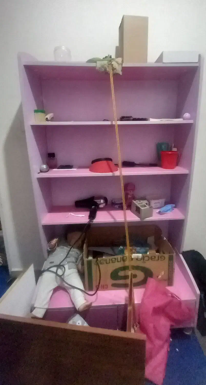 تخت و کمد جا کتابی جا لباسی میز تحریر|تخت و سرویس خواب|اراک, |دیوار