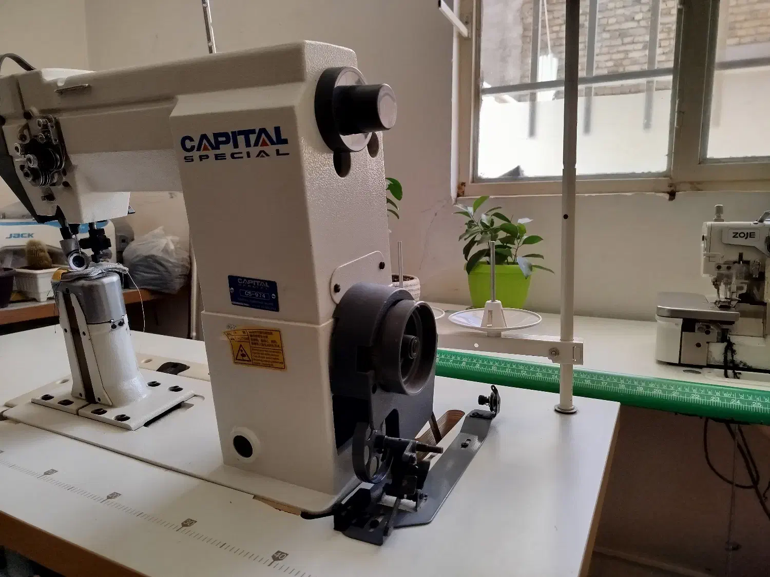 چرخ خیاطی بطر آسیابی کفاشی دوسوزن کپیتال مدلCS-974|چرخ خیاطی و ریسندگی|ابهر, |دیوار