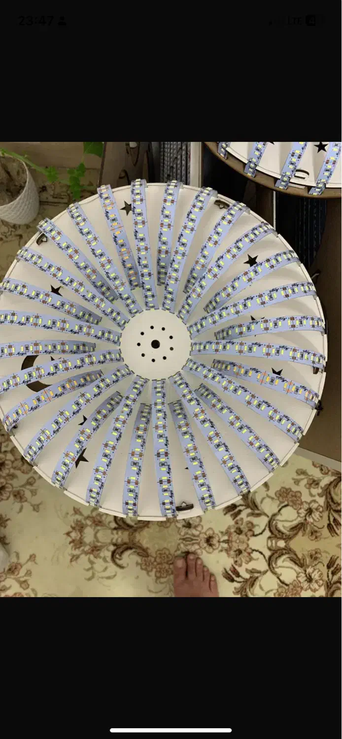 لامپ ریسه ای مخصوص نور پردازی|ریسه و چراغ تزئینی|کرج, جهان‌شهر|دیوار