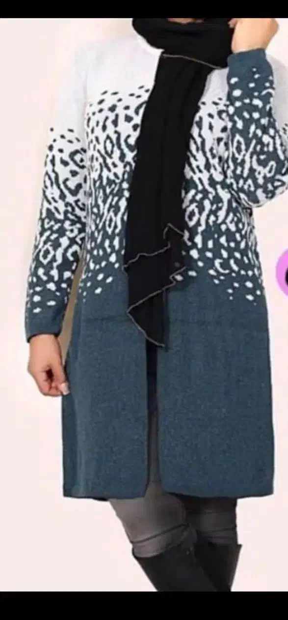 مانتو بافت جلو باز|لباس|گرگان, |دیوار