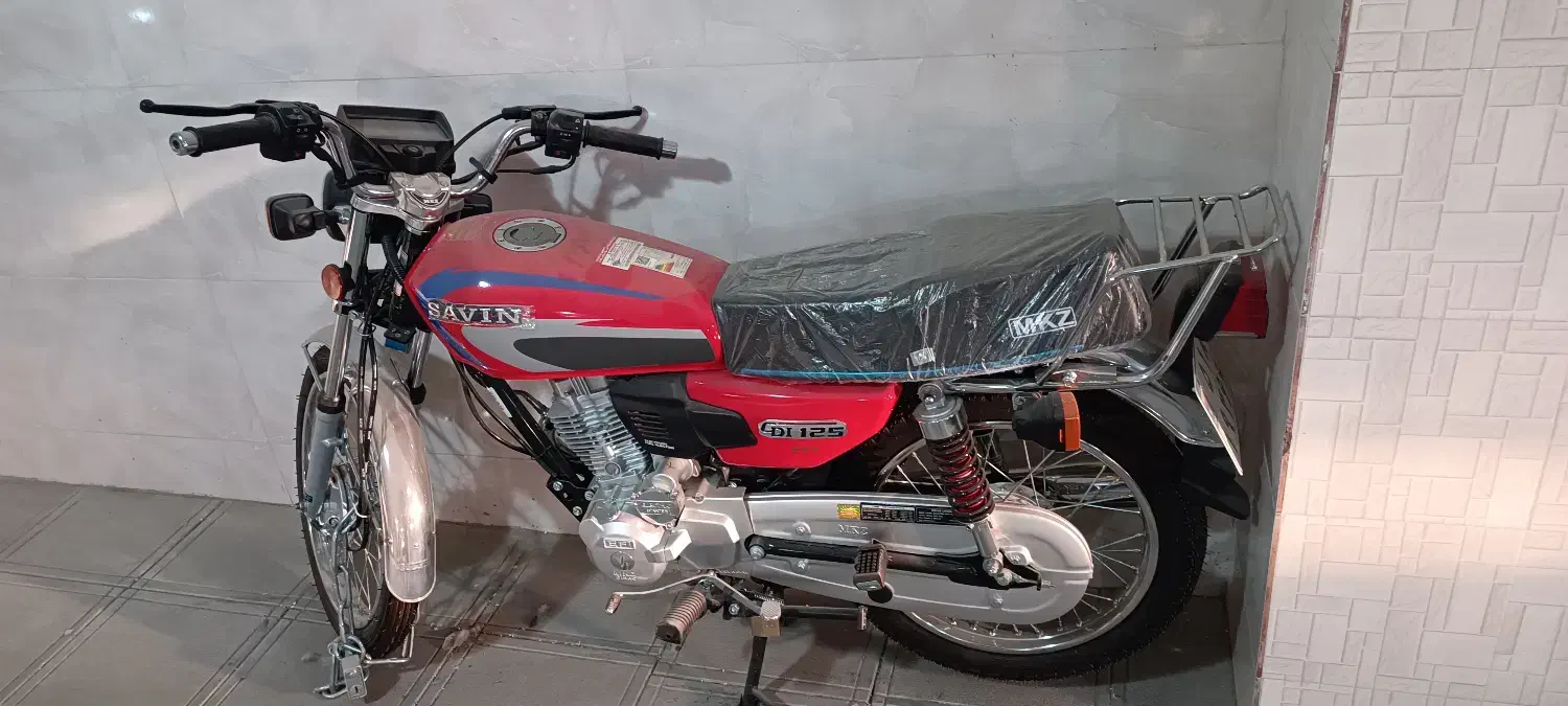 موتور ساوین 125خشک|موتورسیکلت|کرمانشاه, |دیوار