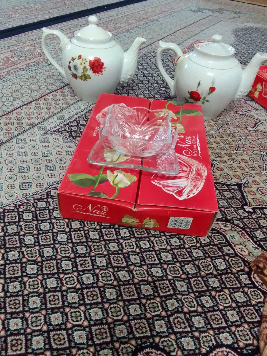 قوری چینی بزرگ نو ۲عدد|قوری، کتری، قهوه‌ساز دستی|اردبیل, |دیوار