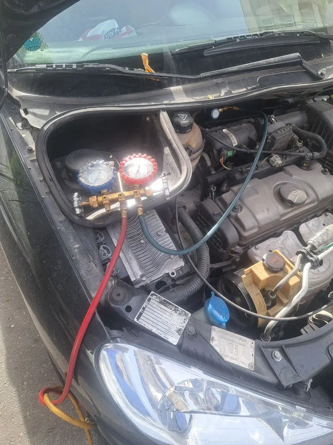 باطری سازی وشارژگازکولر|خدمات موتور و ماشین|فومن, |دیوار