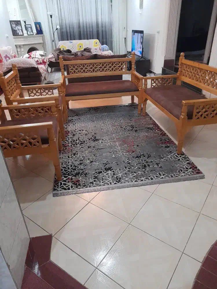 مبلمان چوب راش|مبلمان خانگی و میز عسلی|دماوند, گیلاوند|دیوار