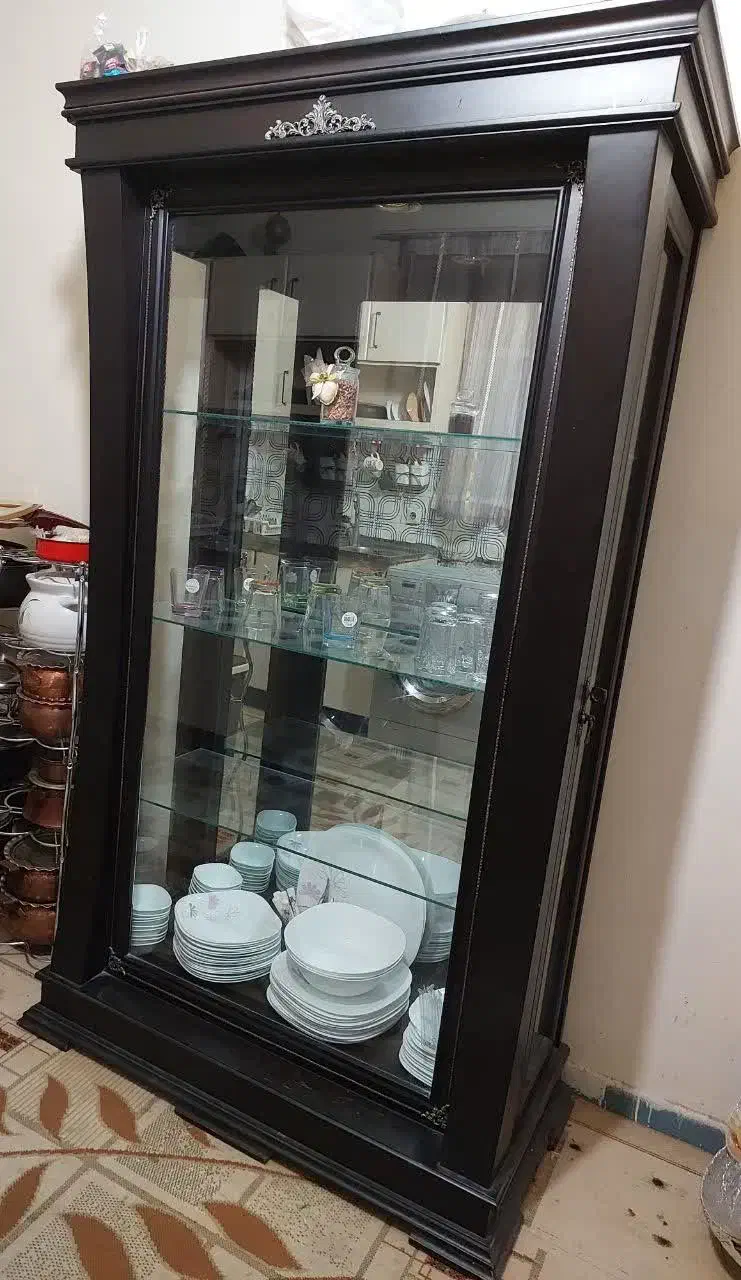 ویترین چوب|بوفه، ویترین، کنسول|قم, قلعه کامکار|دیوار