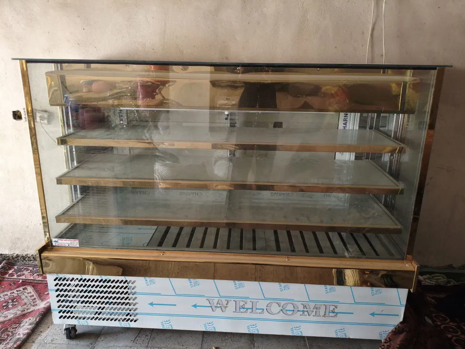 یخچال ویترینی 1.5*2 در حد نو|فروشگاه و مغازه|دهدشت, |دیوار