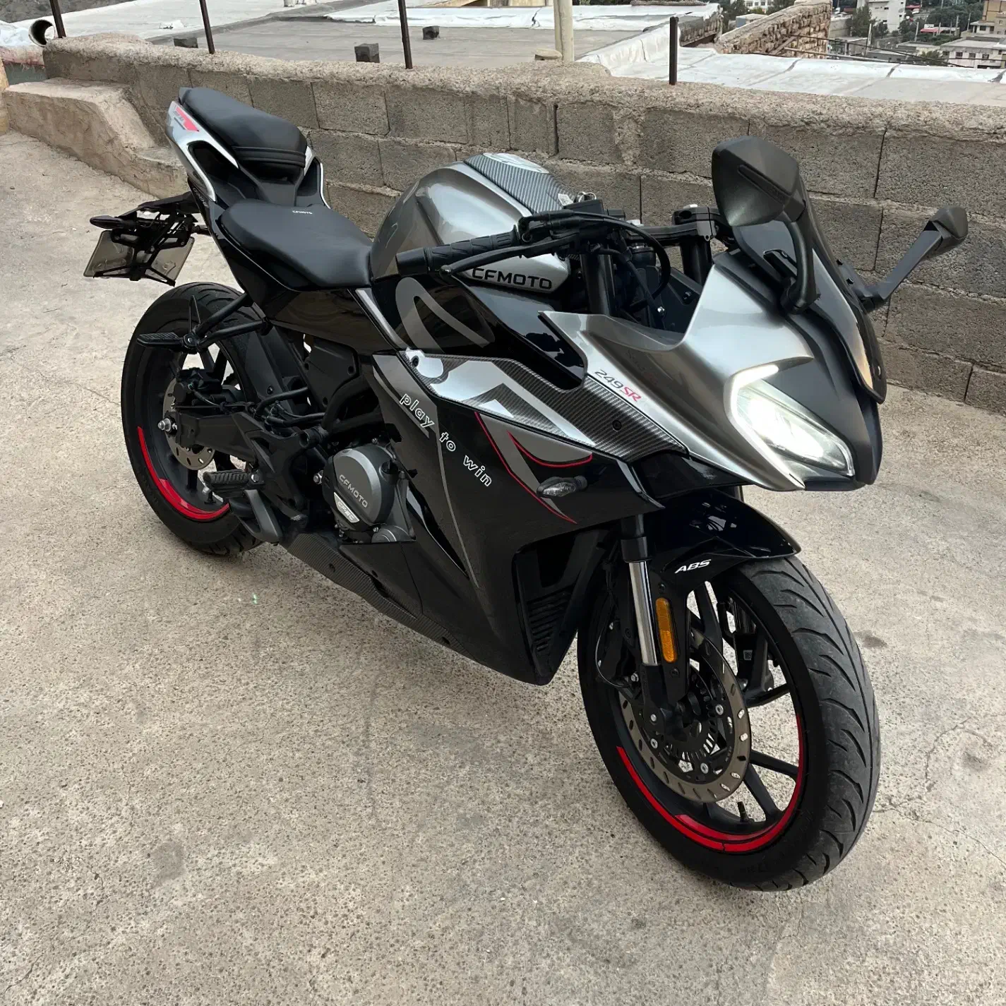 Cf250sr|موتورسیکلت|رشت, باهنر|دیوار