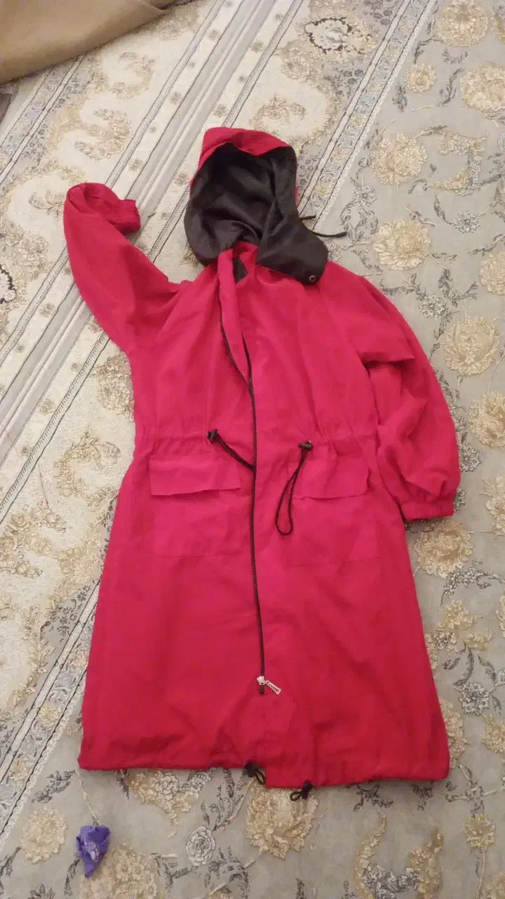 کاپشن بارانی آستر دار بدون استفاده|لباس|جوانرود, |دیوار