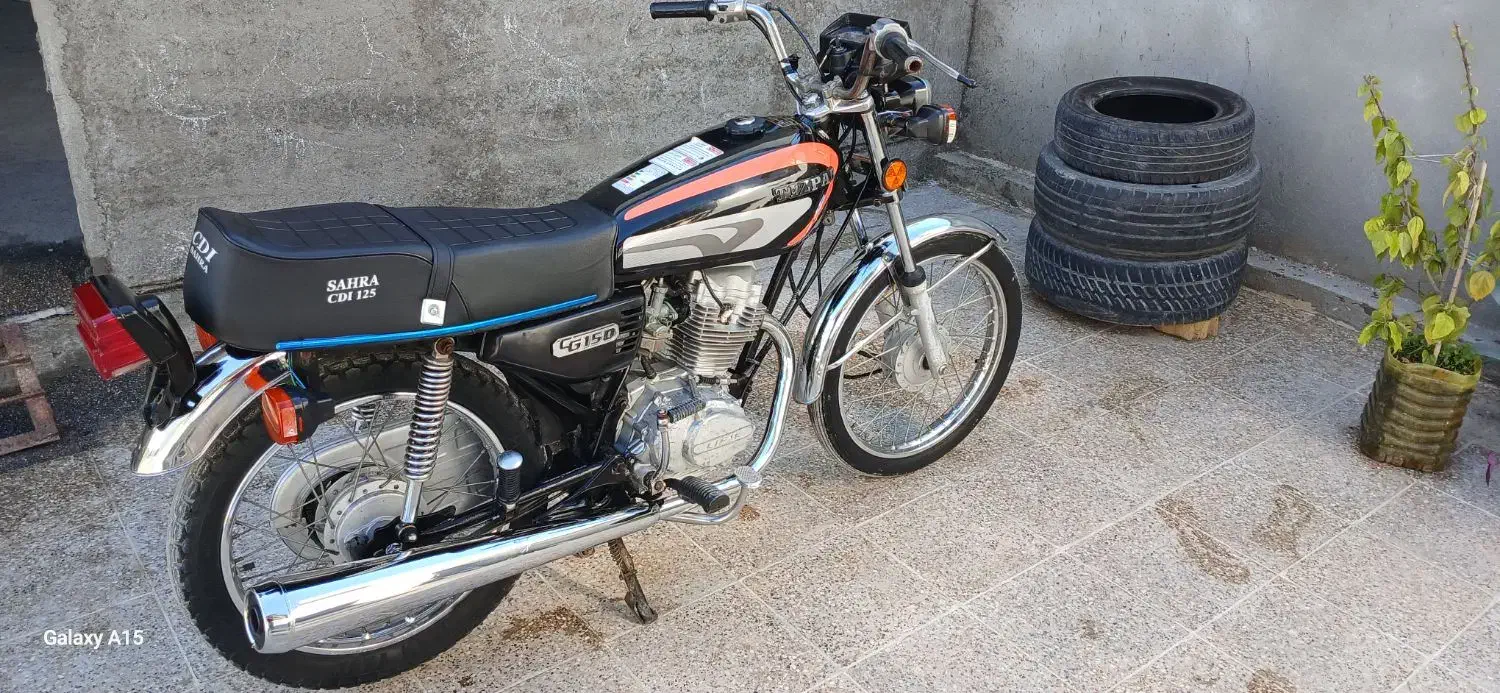 فروش فوری موتور ۱۲۴cc|موتورسیکلت|گمیشان, |دیوار