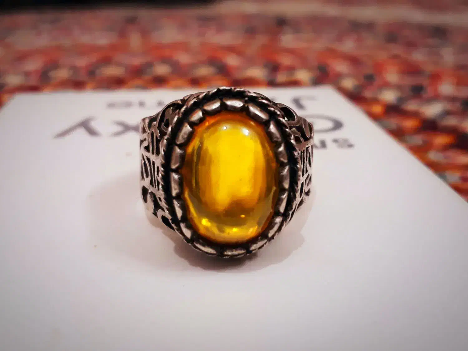 انگشتر شرف الشمس|جواهرات|جعفرآباد, |دیوار