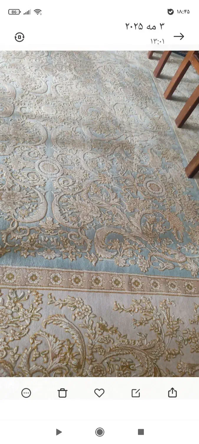 فروش سه تخته فرش. دوتا شش متری ویک چهار متری|فرش|پردیس, فاز ۳|دیوار