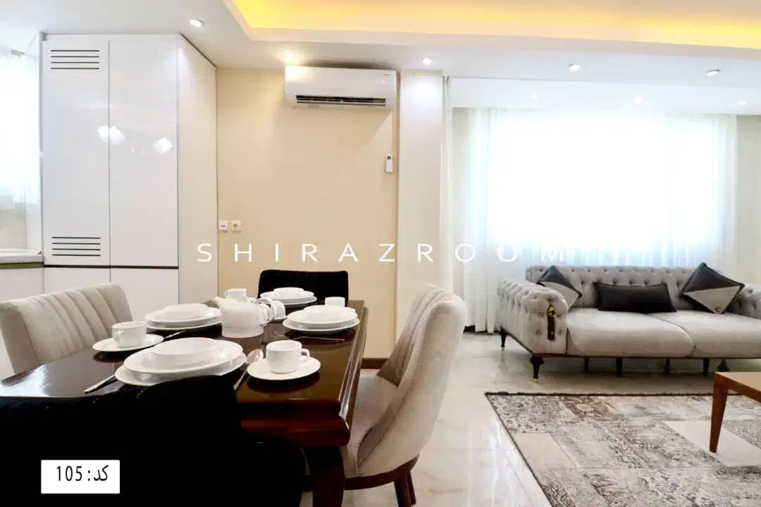 «مبله لاکچری 3 و 4 خواب در بهترین مناطق شیراز »|اجارهٔ کوتاه‌مدت آپارتمان و سوئیت|شیراز, فرهنگ شهر|دیوار