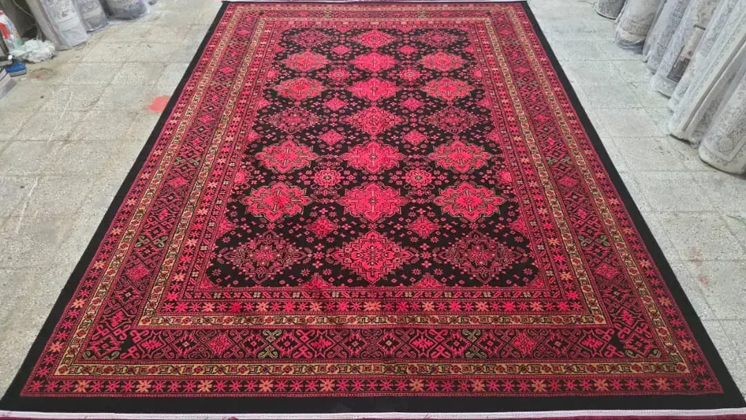 انواع فرش قرمز نقد اقساط چکی|فرش|سیرجان, |دیوار