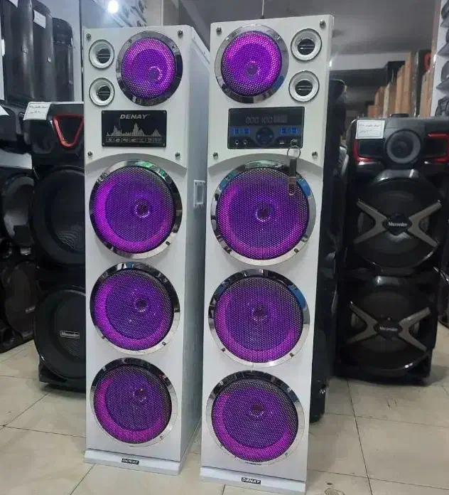 باند اسپیکر کلاسیک سفید برفی دنای اقساط بدون سود|سیستم صوتی خانگی|تهران, نارمک|دیوار