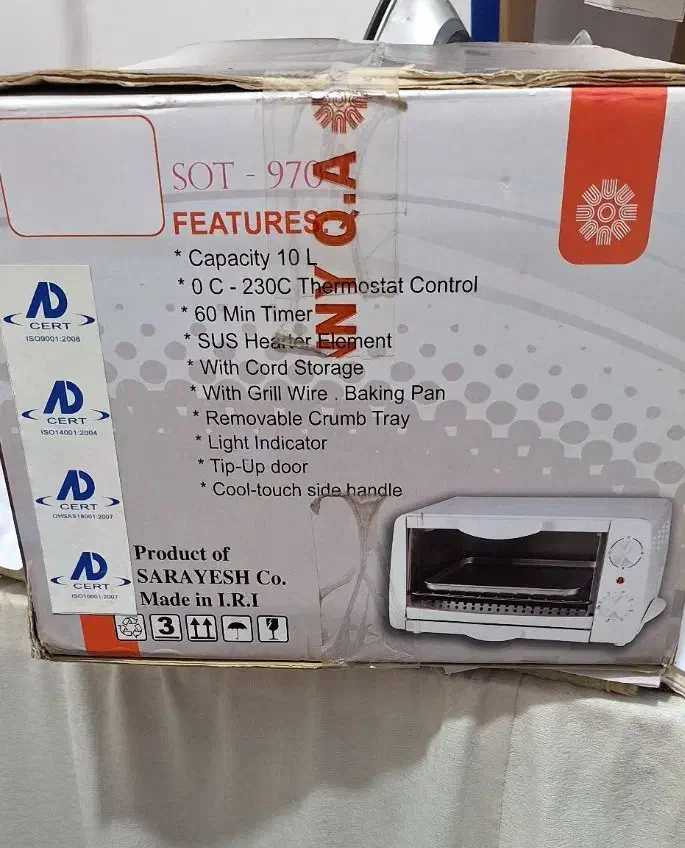 توستر نو|اجاق گاز و لوازم برقی پخت‌وپز|لنگرود, |دیوار