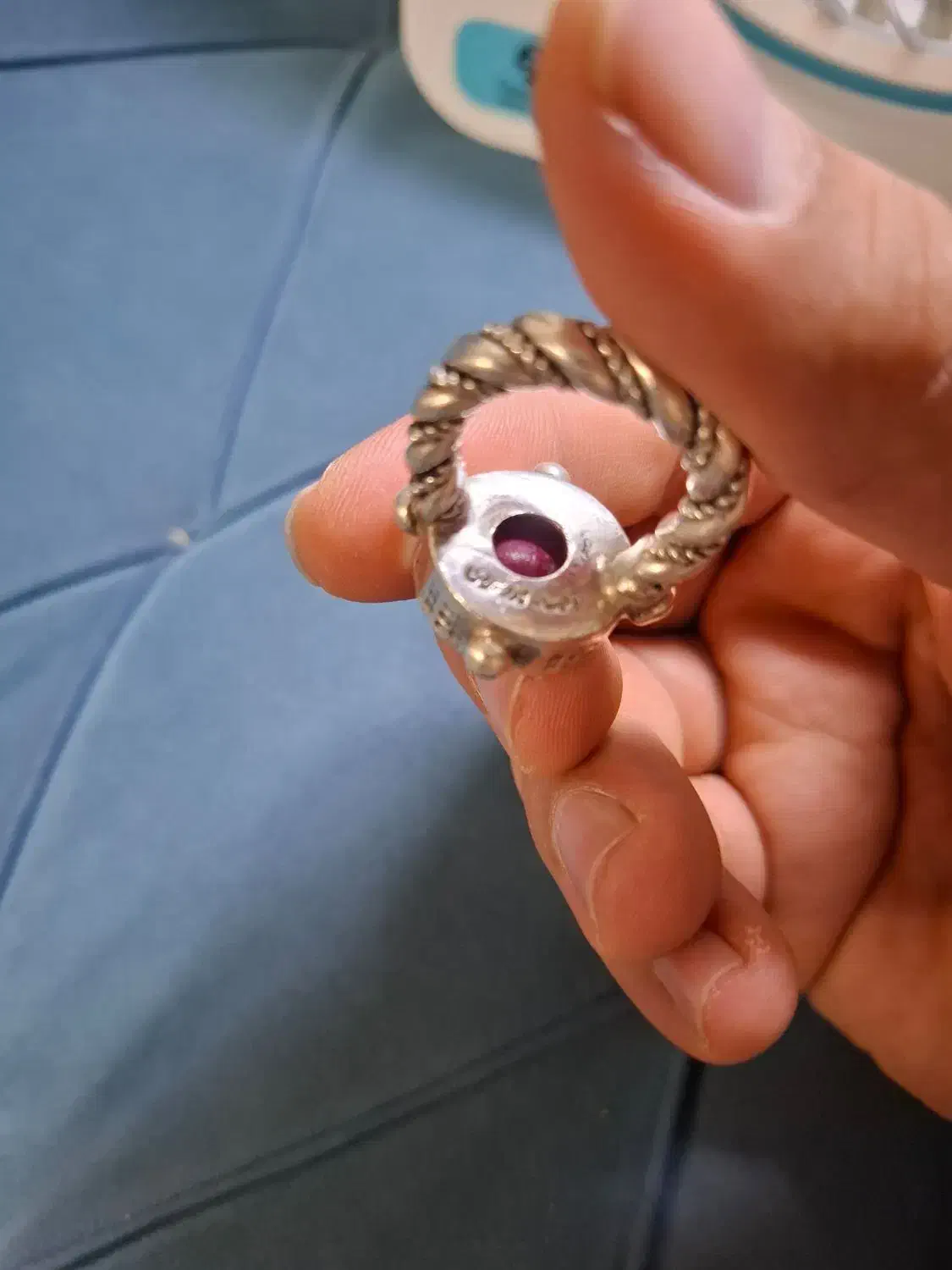 انگشتر یاقوت سیلان رکاب احمد بروجردی|جواهرات|پیشوا, |دیوار