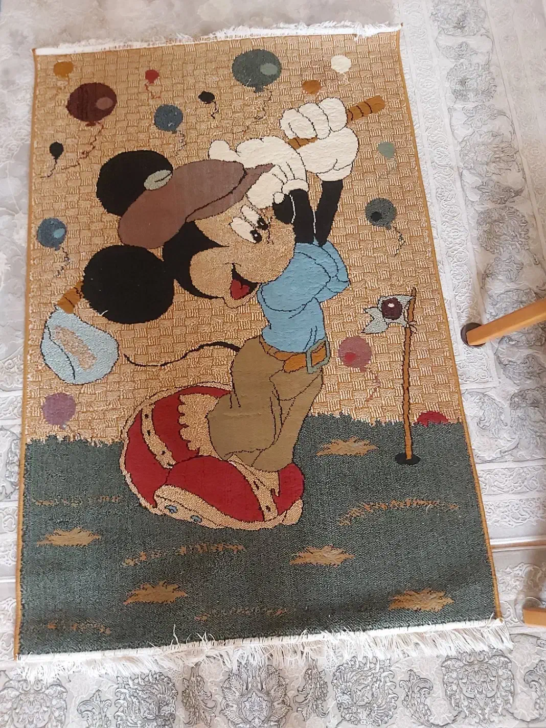 قالیچه اتاق کودک|فرش|شیراز, غدیر جنوبی|دیوار