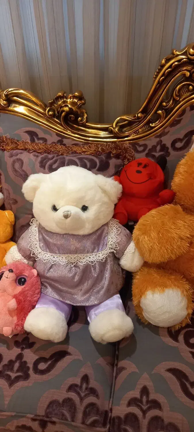 تعداد  ۱۲ عدد عروسک های قشنگ وبادوام|اسباب‌بازی بچه|شیراز, معالی‌آباد|دیوار