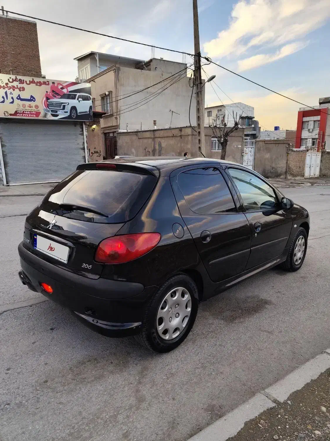 ۲۰۶|خودرو کلاسیک|مهاباد (آذربایجان غربی), |دیوار