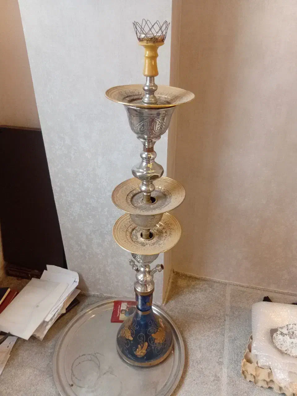 قلیان خلیل مامون اورجینال|کلکسیون و سرگرمی|آفتاب, |دیوار