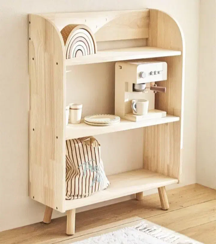 شلف و استند چوبی|کتابخانه، شلف، قفسههای دیواری|قم, کاسه گران|دیوار