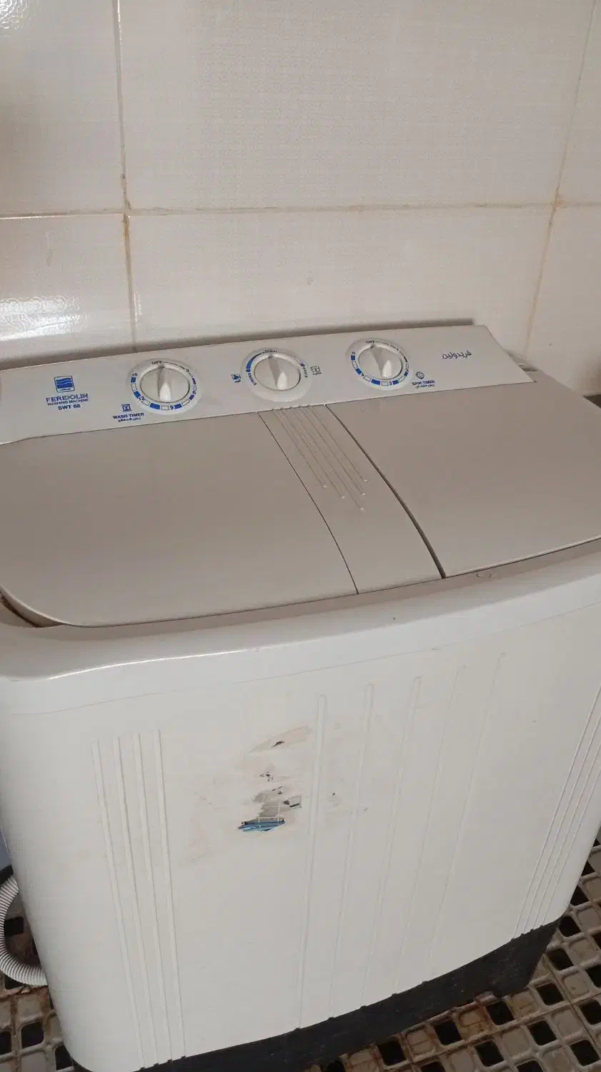 لباسشویی6کیلویی دوقلو مارک پاکشوما|ماشین لباسشویی و خشککن لباس|جره و بالاده, |دیوار