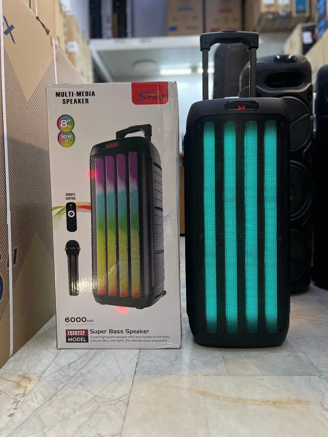 اسپیکر شارژی|پخشکننده همراه|قزوین, |دیوار