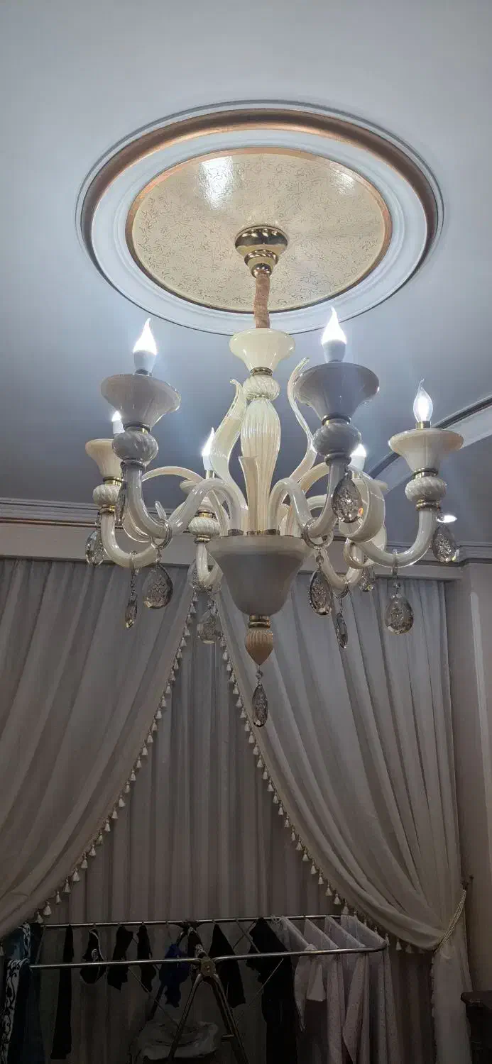 لوستر|لوستر و چراغ آویز|تهران, گمرک|دیوار