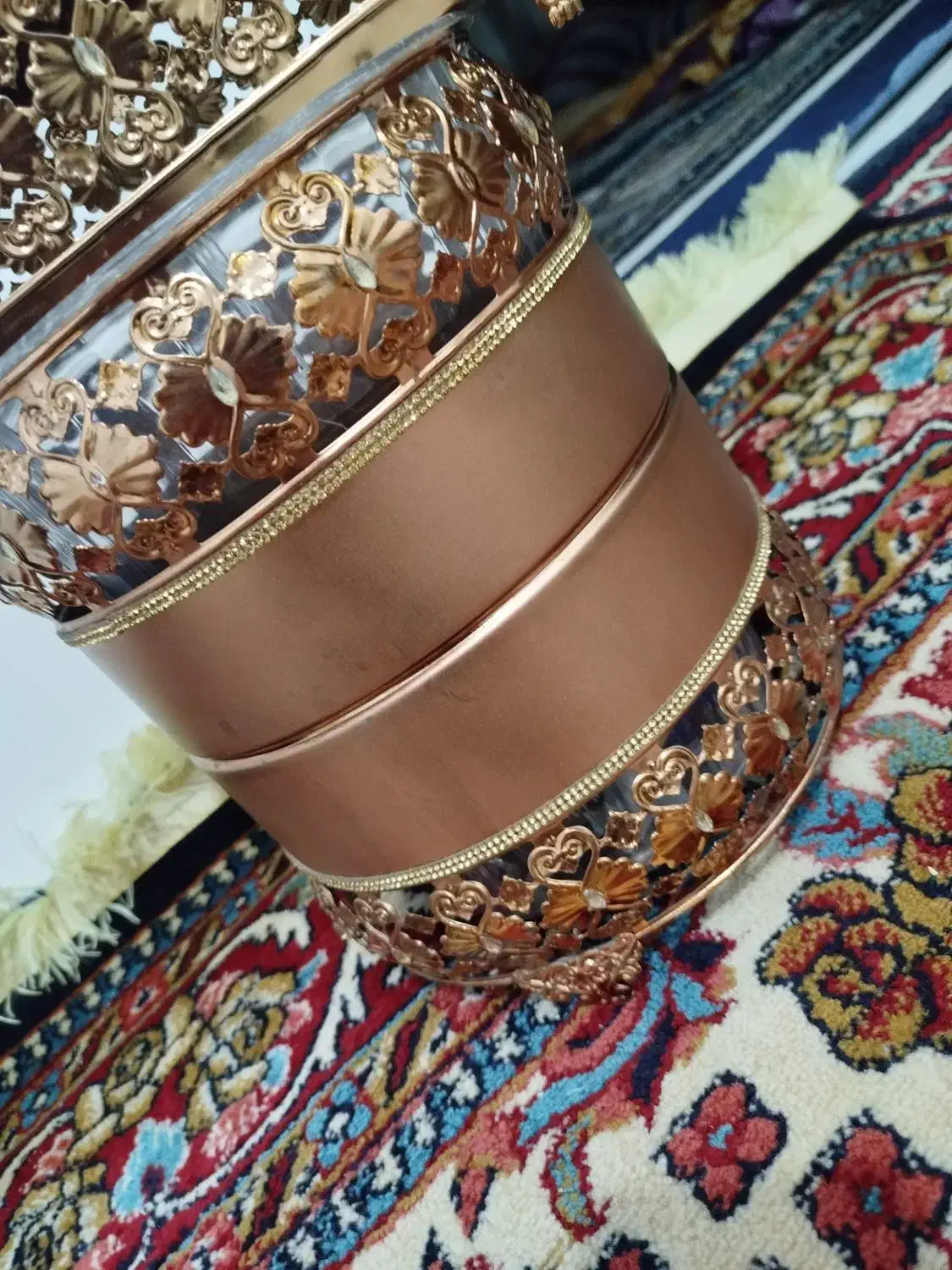 سطل و جا دستمالی نو|صنایع دستی و سایر لوازم تزئینی|اقبالیه, |دیوار