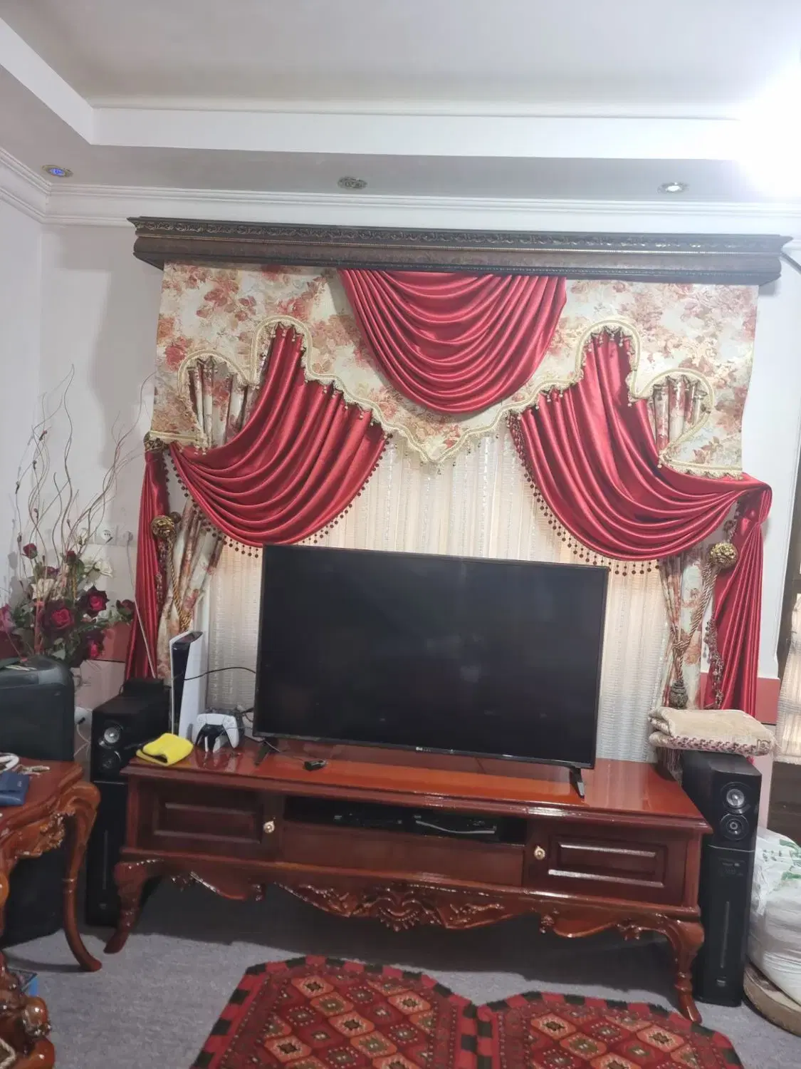 پرده خانگی|پرده، رانر، رومیزی|گنبد کاووس, |دیوار