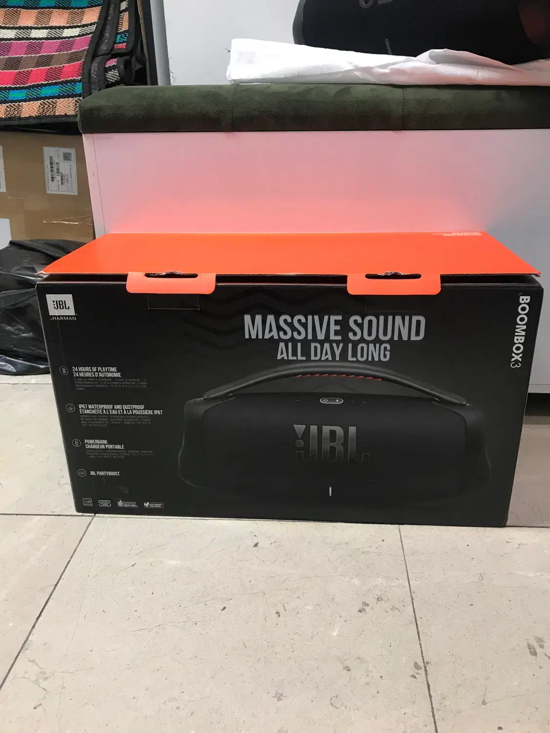 اسپیکر JBL Boombox3|سیستم صوتی خانگی|تهران, میدان ولیعصر|دیوار