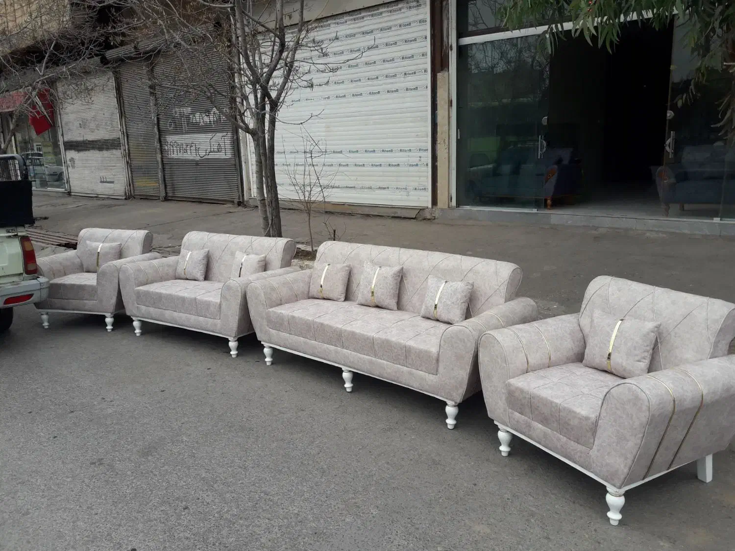 مبل چســتــر فیلد مدل شقایق) کد890|مبلمان خانگی و میز عسلی|قم, نیروگاه|دیوار