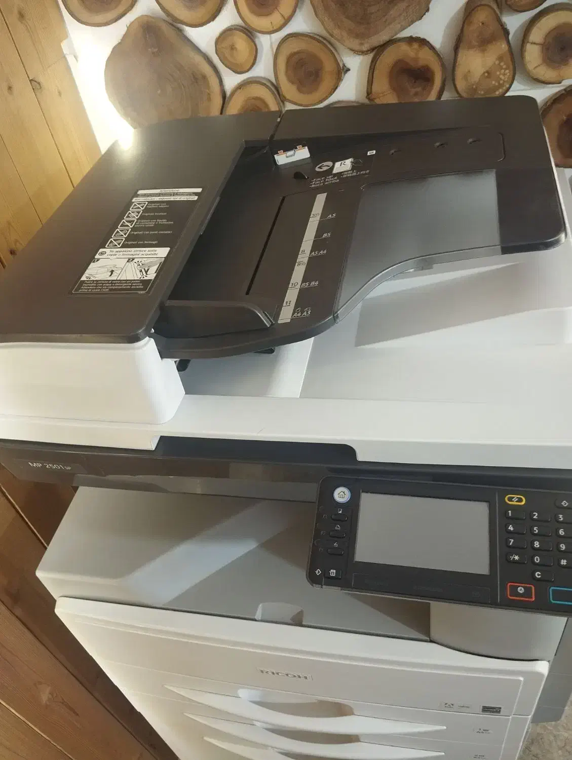 پرینتر صنعتی 2501 ریکو|پرینتر، اسکنر، کپی، فکس|لنجان, |دیوار