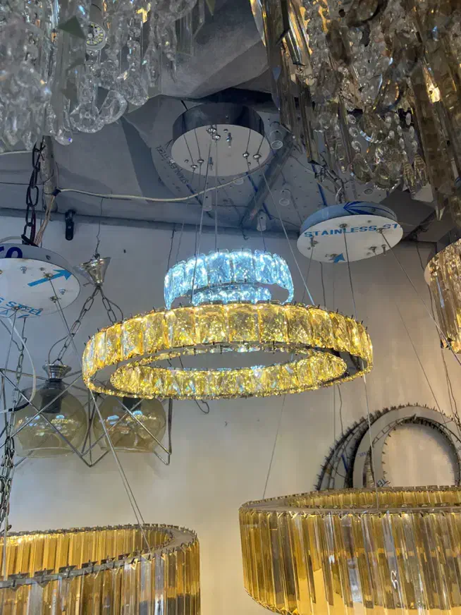 لوستر باران شد|لوستر و چراغ آویز|گرگان, |دیوار