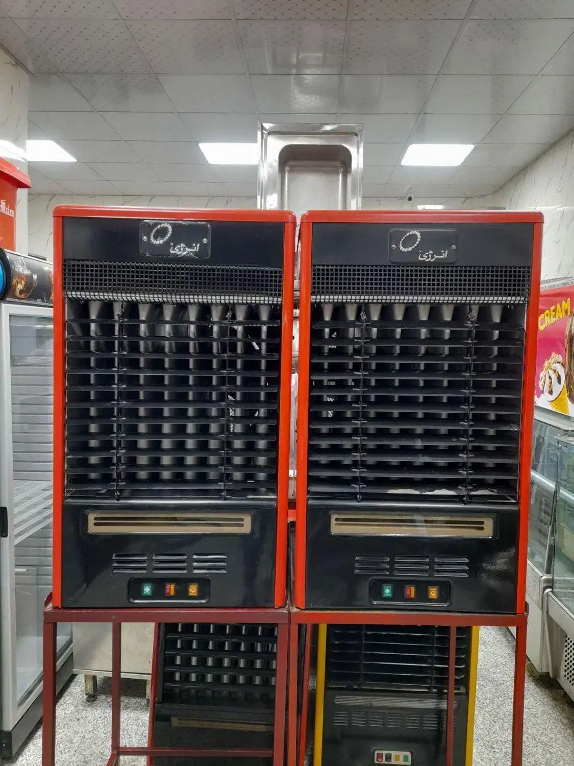 هیترگازی با برنر های اتمسفری/چک صیادی قبول می کنیم|بخاری، هیتر، شومینه|مشهد, گاز|دیوار