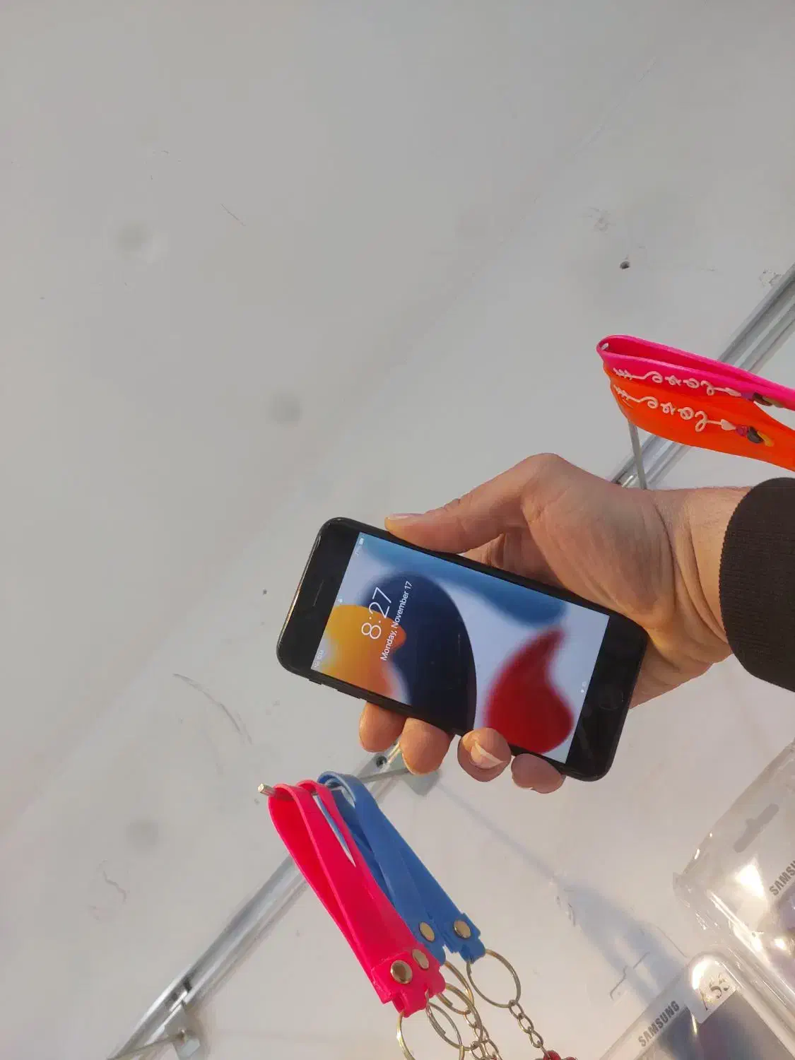 آیفون 7 128 بلک تمیز درحدنوبه همراه هدیه۱سرور|موبایل|قم, عمار یاسر|دیوار