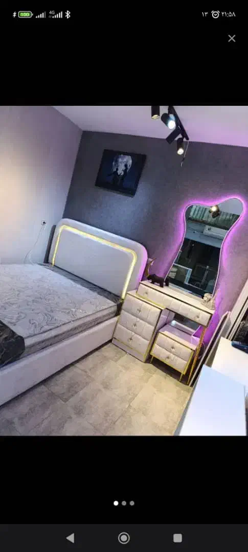 تخت ومیز آرایش|تشک تختخواب|رامهرمز, |دیوار